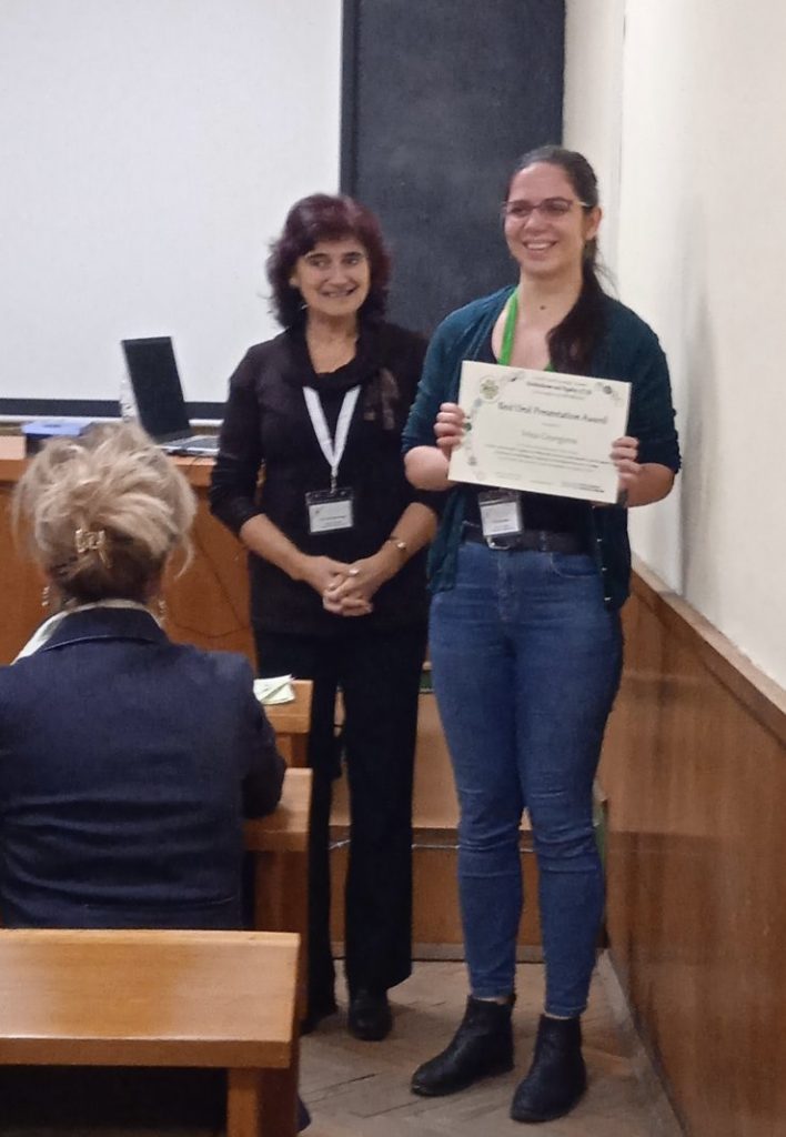 BMQL 2023 - Best oral presentation award - Irina Georgieva